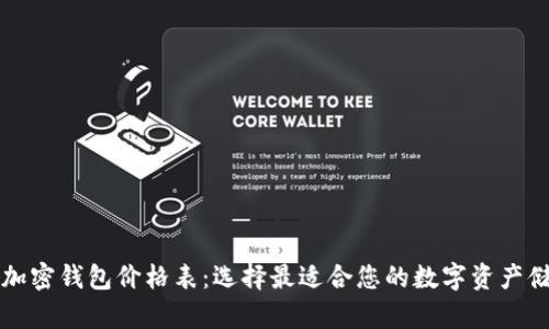 比特币加密钱包价格表：选择最适合您的数字资产储存方案