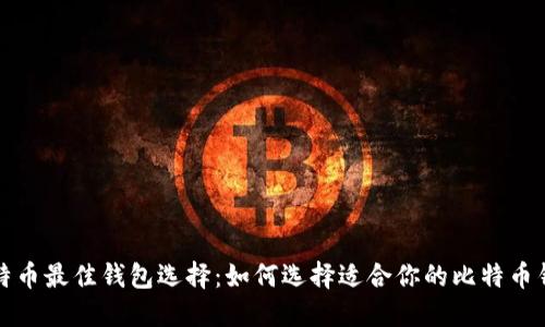比特币最佳钱包选择：如何选择适合你的比特币钱包