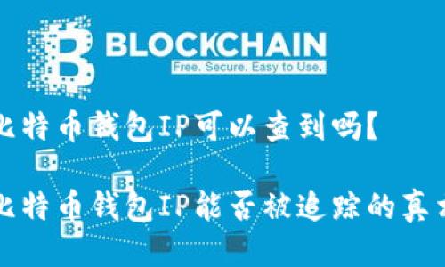 比特币钱包IP可以查到吗？

比特币钱包IP能否被追踪的真相