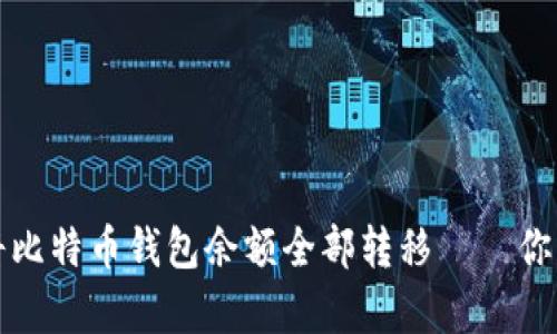 安全高效地将比特币钱包余额全部转移——你的财富新起点