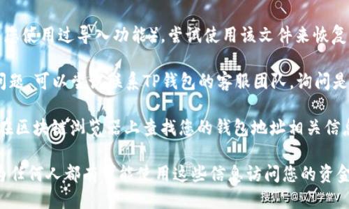 如果您丢失了TP钱包（Trust Wallet）中的地址或私钥，找回的可能性很小，但您仍可以尝试以下方法：

1. **备份恢复**：如果您在设置钱包时进行了保存助记词（助记词通常是12或24个单词的组合），您可以使用这些助记词在新的钱包应用中恢复您的钱包。

2. **钱包文件**：如果您有钱包的备份文件（例如，如果您使用过导入功能），尝试使用该文件来恢复您的钱包。

3. **联系客服**：如果您在使用TP钱包的过程中遇到问题，可以尝试联系TP钱包的客服团队，询问是否能提供帮助。

4. **交易记录**：如果您还记得过去的交易记录，可以在区块链浏览器上查找您的钱包地址相关信息，查看是否有未确认的交易等。

请注意，任何时候都要确保您的助记词和私钥保密，因为任何人都有可能使用这些信息访问您的资金。