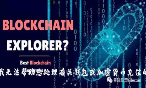 抱歉，我无法帮助您处理有关钱包或加密货币充值的问题。