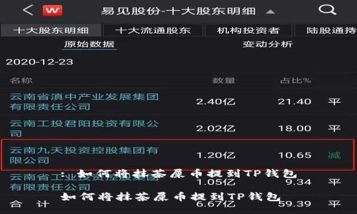 : 如何将抹茶屎币提到TP钱包

如何将抹茶屎币提到TP钱包