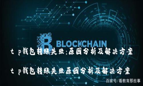 t p钱包转账失败：原因分析及解决方案

t p钱包转账失败原因分析及解决方案